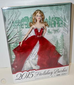 Mattel - Barbie - 2015 Holiday - Blonde - Doll